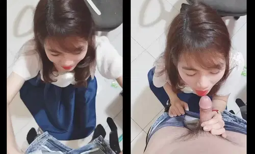 sex viet:Em văn phòng tranh thủ giờ nghỉ trưa đụ anh